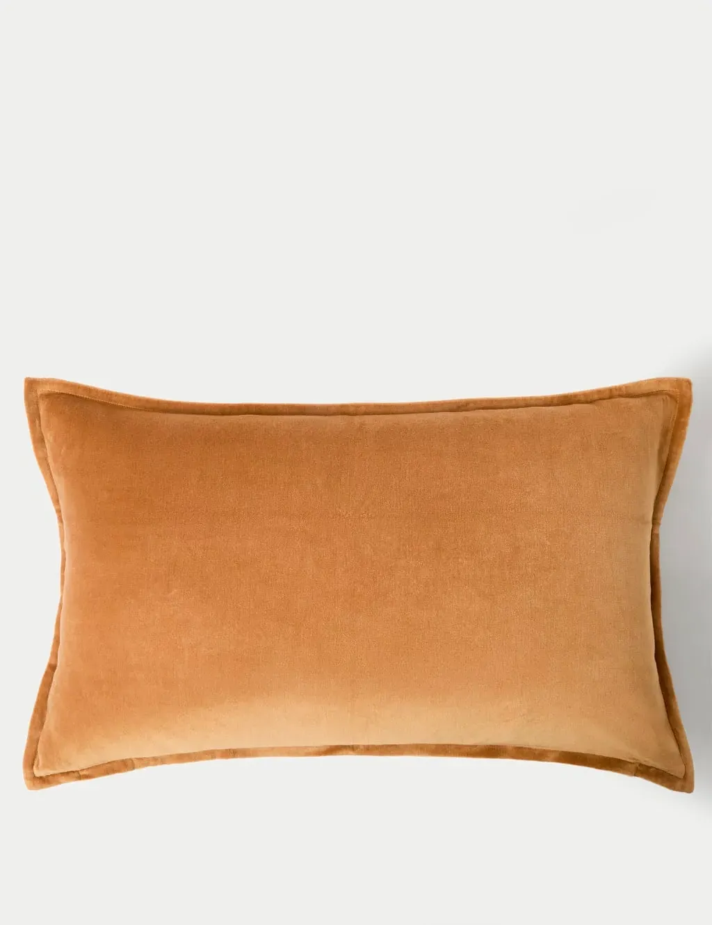 Large Bolster Cushion with Border - Velvet image