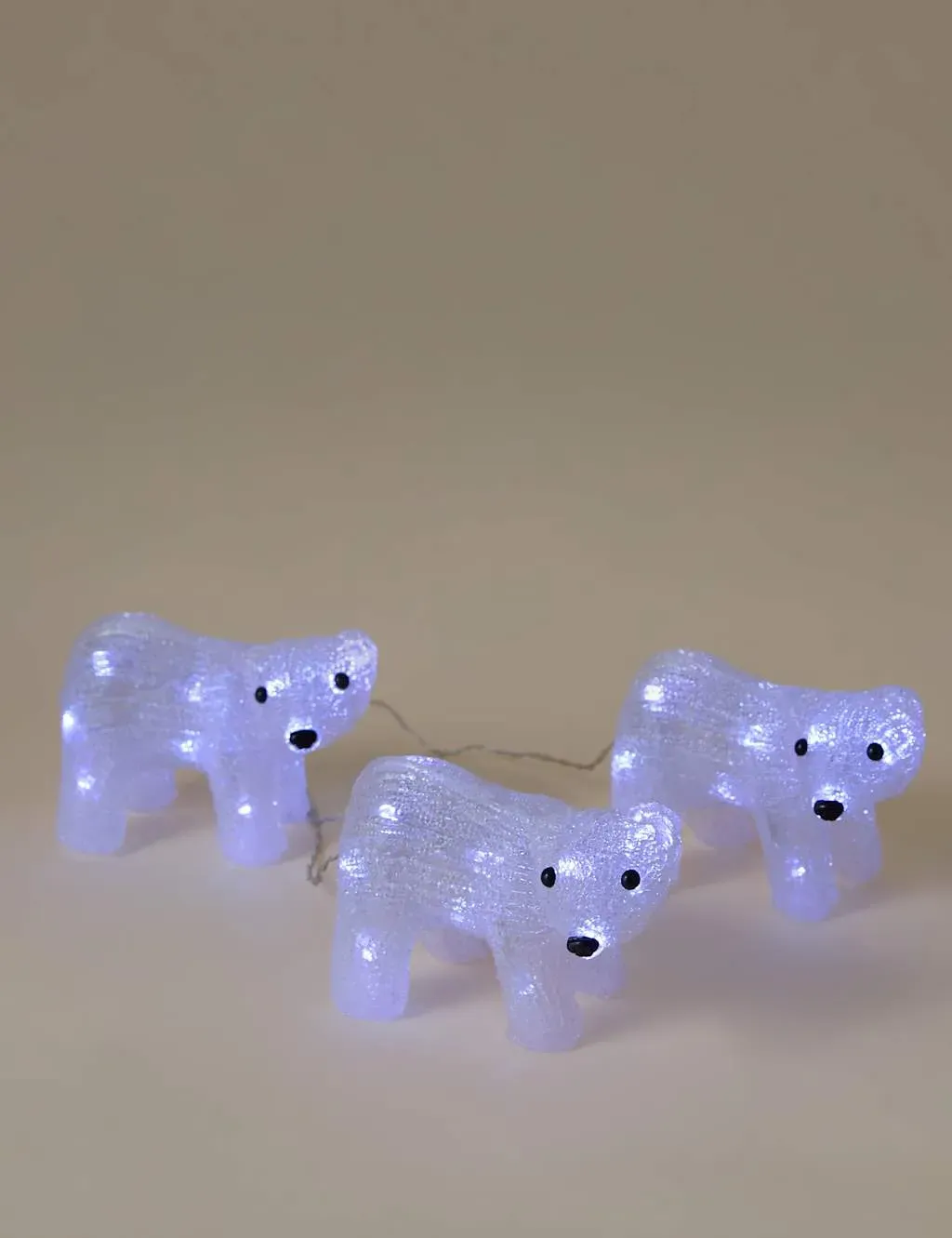 Light Up Polar Bear Room Decorations - White image