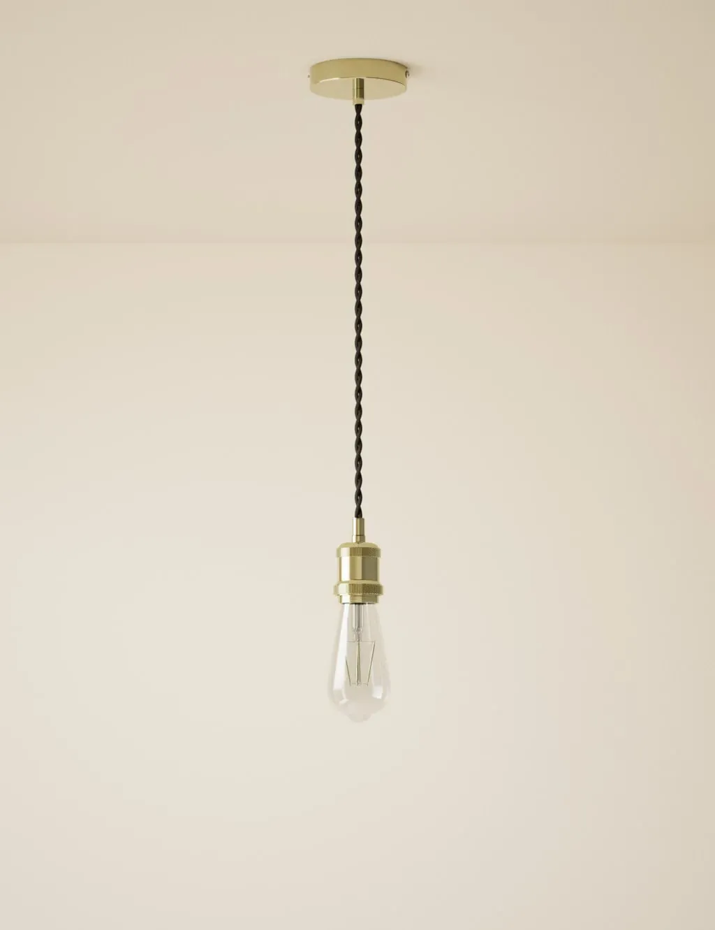 Lighting Cable Kit - Antique Brass, Metal image