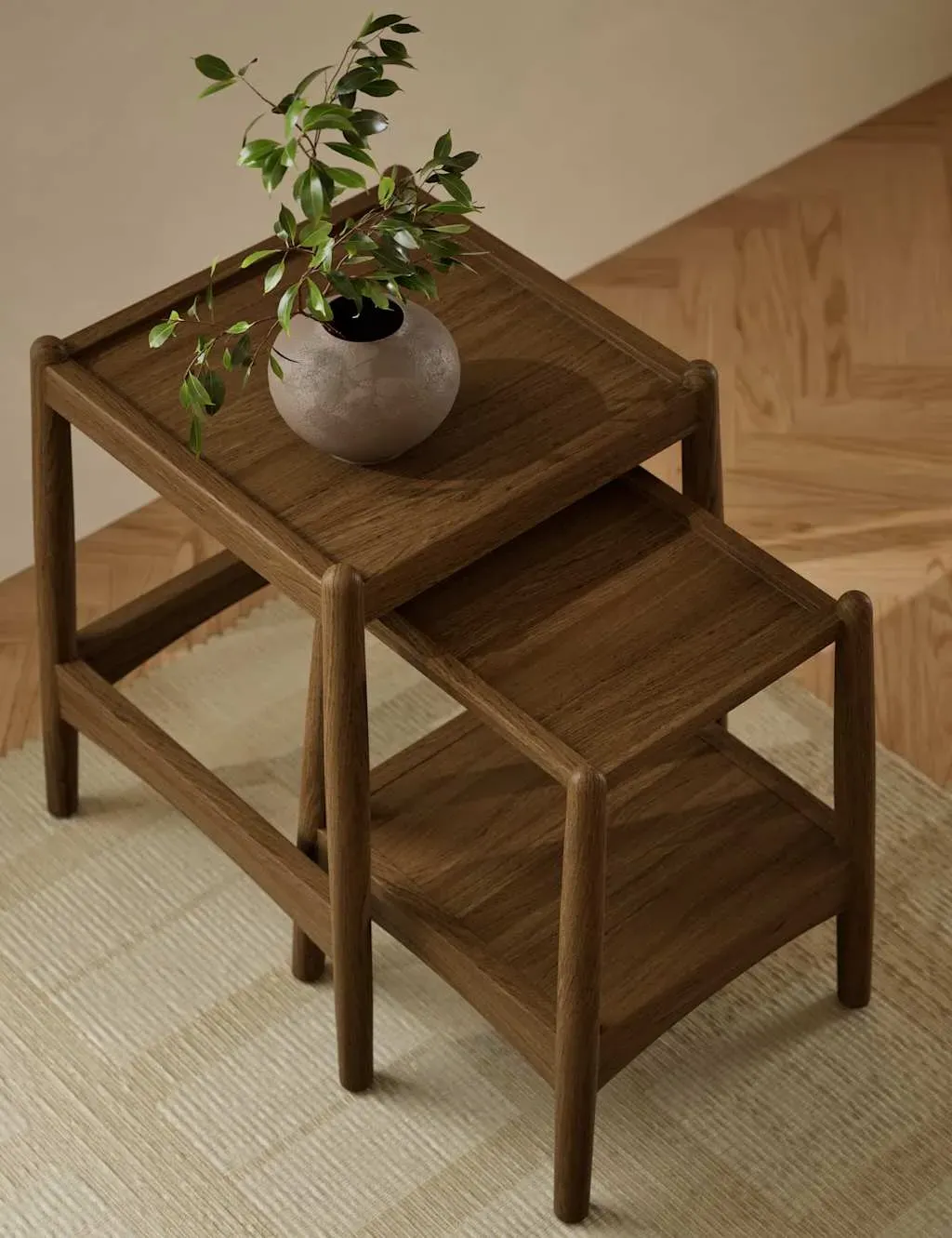 Nest of Tables - Chestnut, Oak image