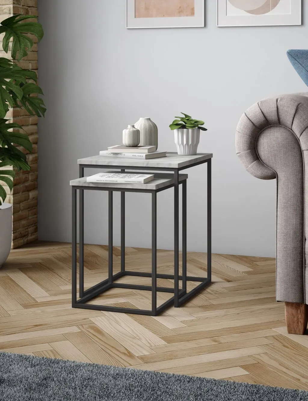 Nest of Tables - Marble