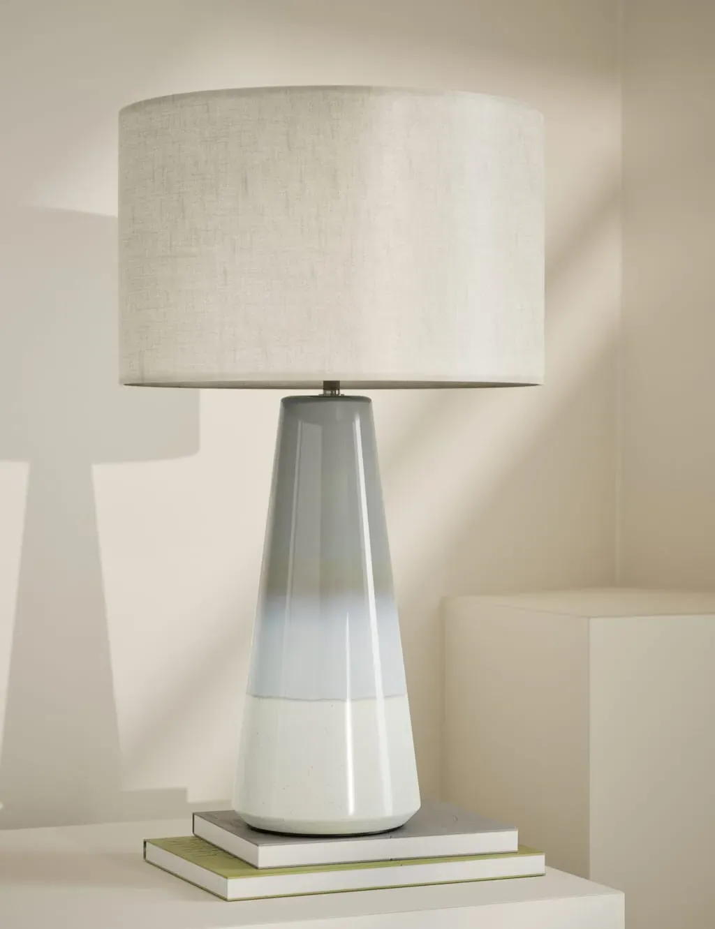 Orla Ceramic Table Lamp - Blue Mix, Ceramic image