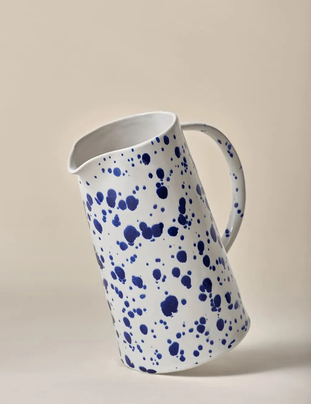 Paint Splatter Jug - Blue Mix image