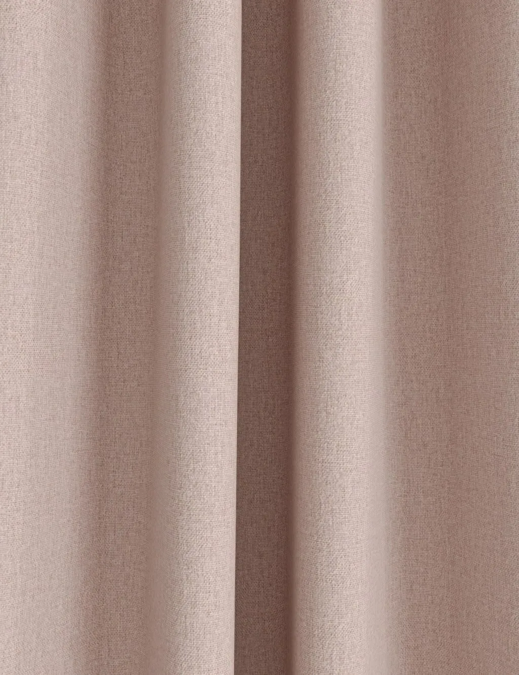 Pencil Pleat Blackout Thermal Curtains - Blush image