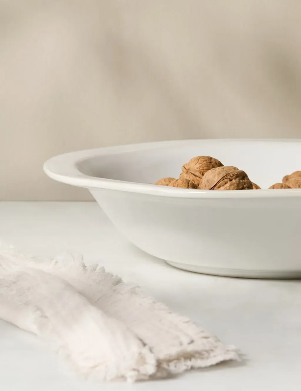 Serving Bowl - Natural, Stoneware