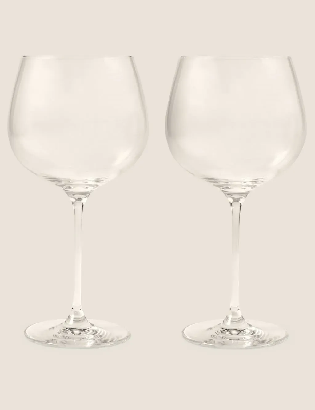 Set of 2 Gin Glasses - Clear, Crystal image