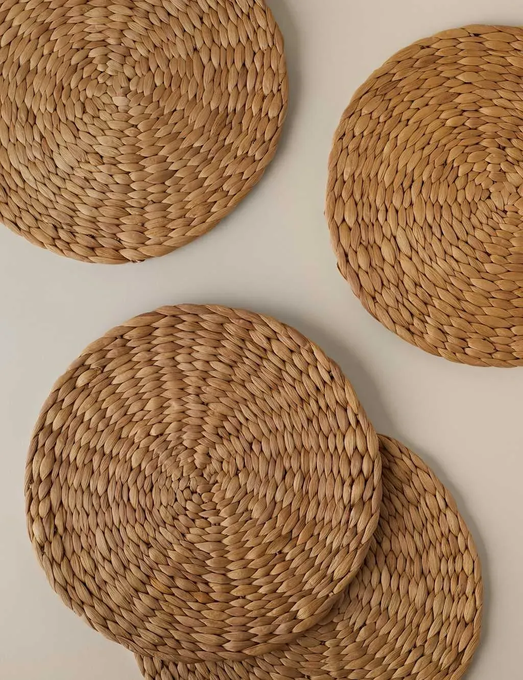 Set of 4 Placemats - Natural, Water Hyacinth image