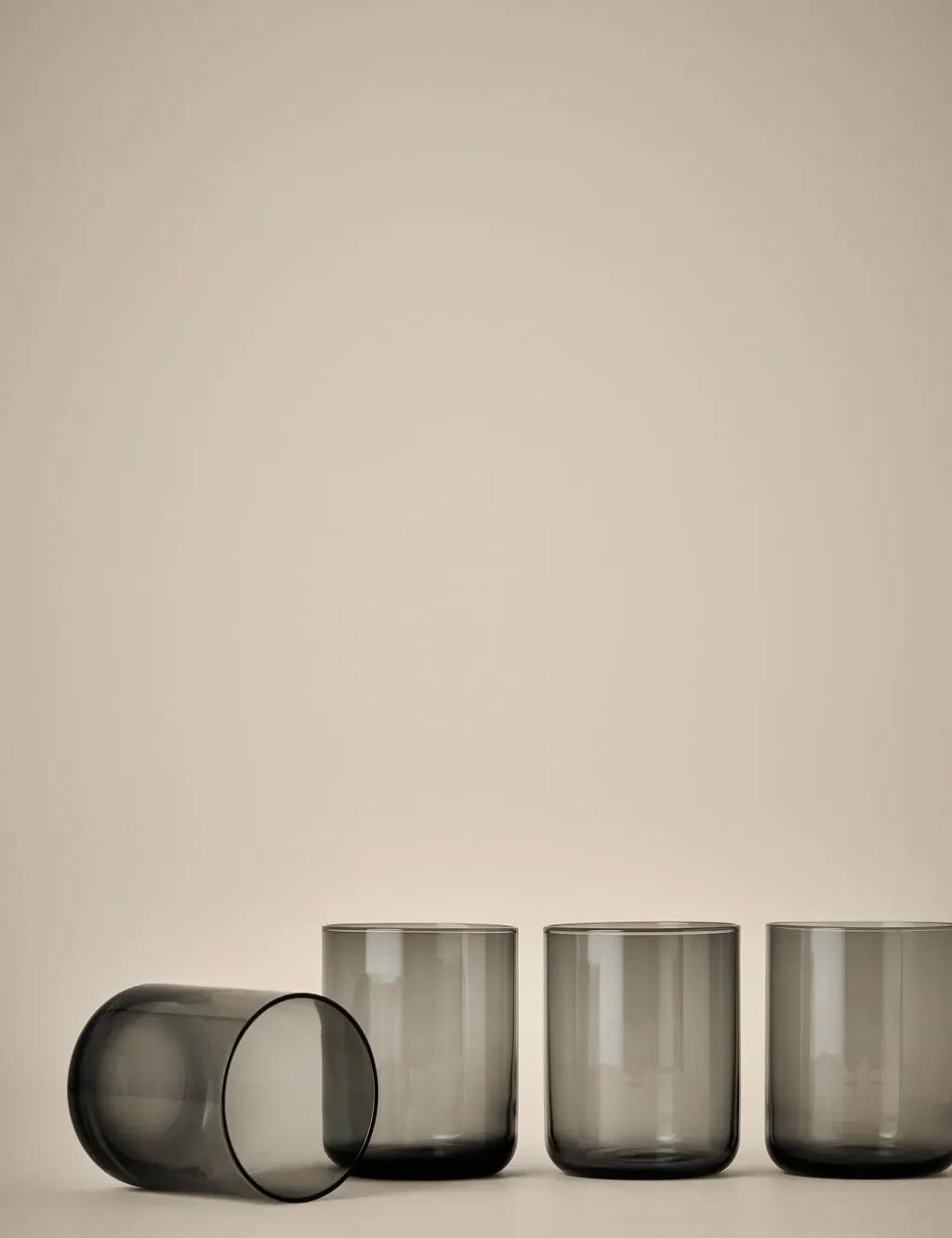 Set of 4 Tribeca Tumblers - Clear, Glass image