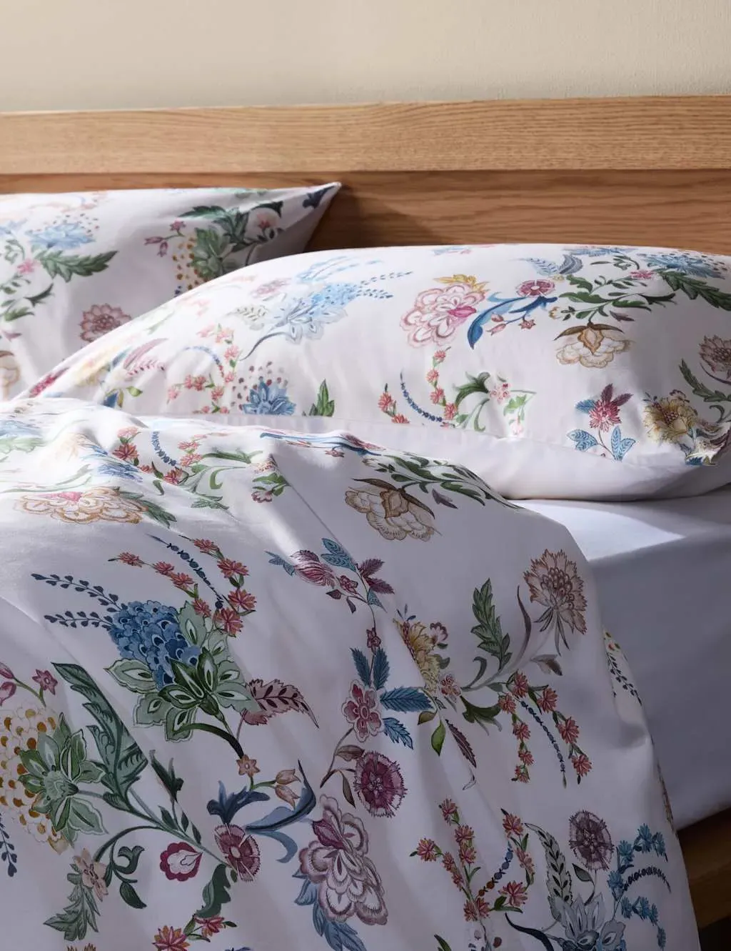 Single Bedding Set Jacobean Floral - Pink Mix image