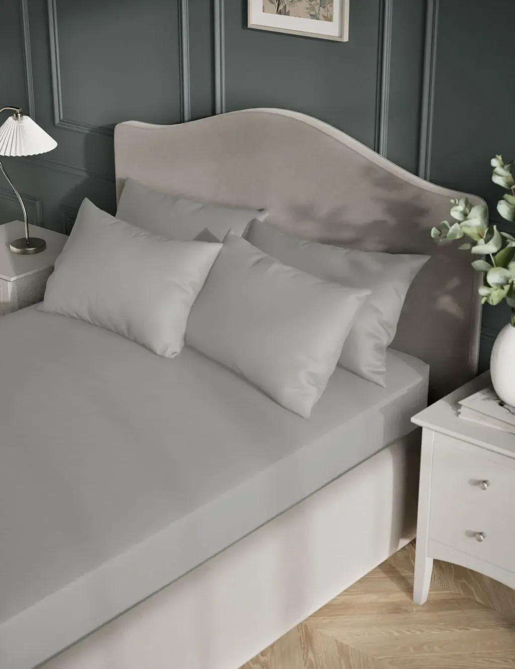 Single Deep Fitted Sheet - Egyptian Cotton Sateen image