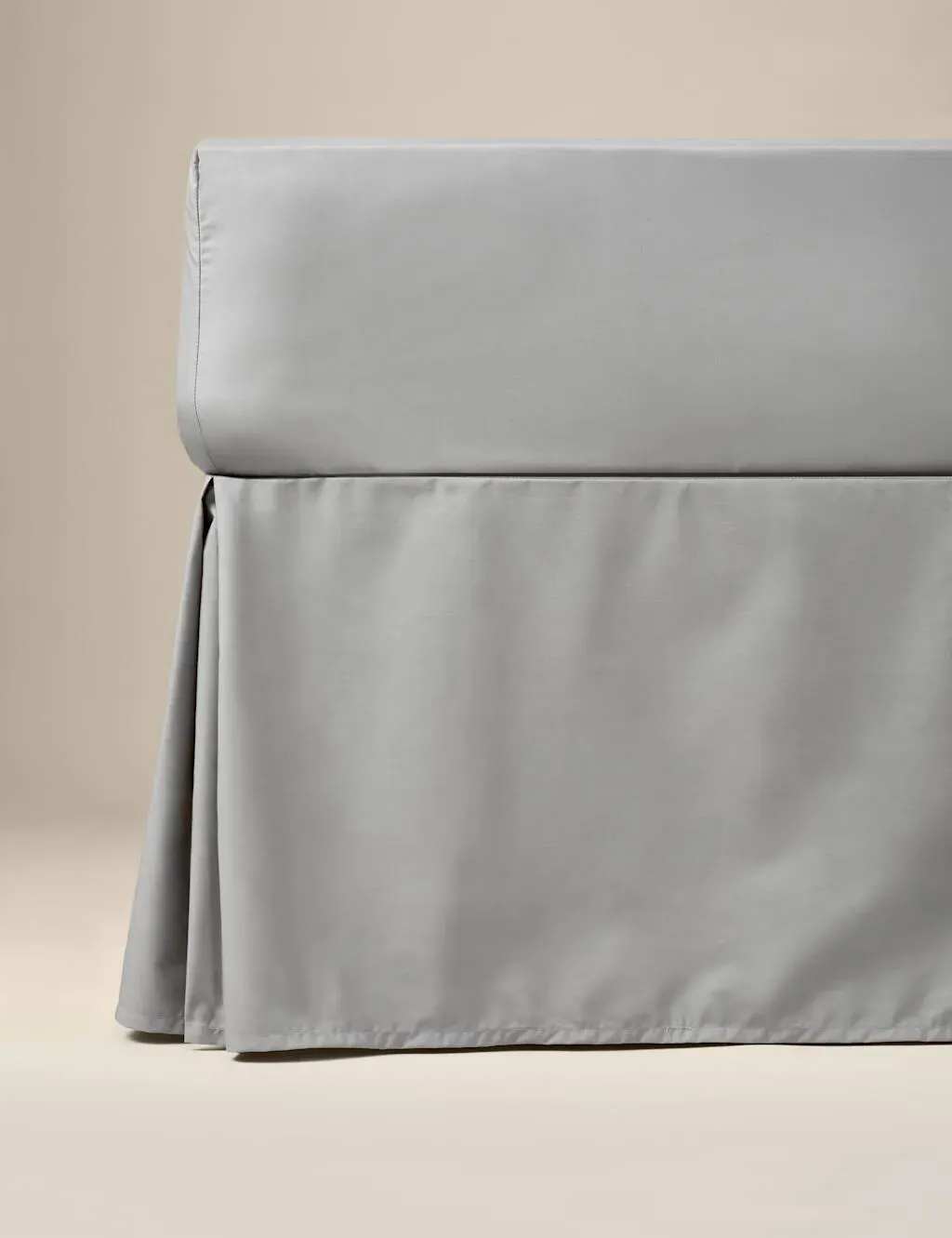 Single Valance Sheet - Smoke, Egyptian Cotton image