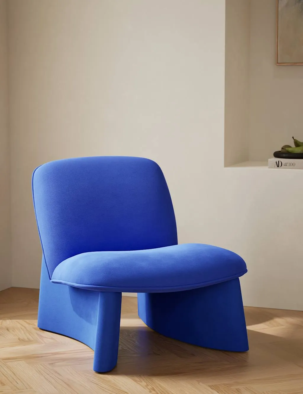 Slipper Accent Chair - Velvet image