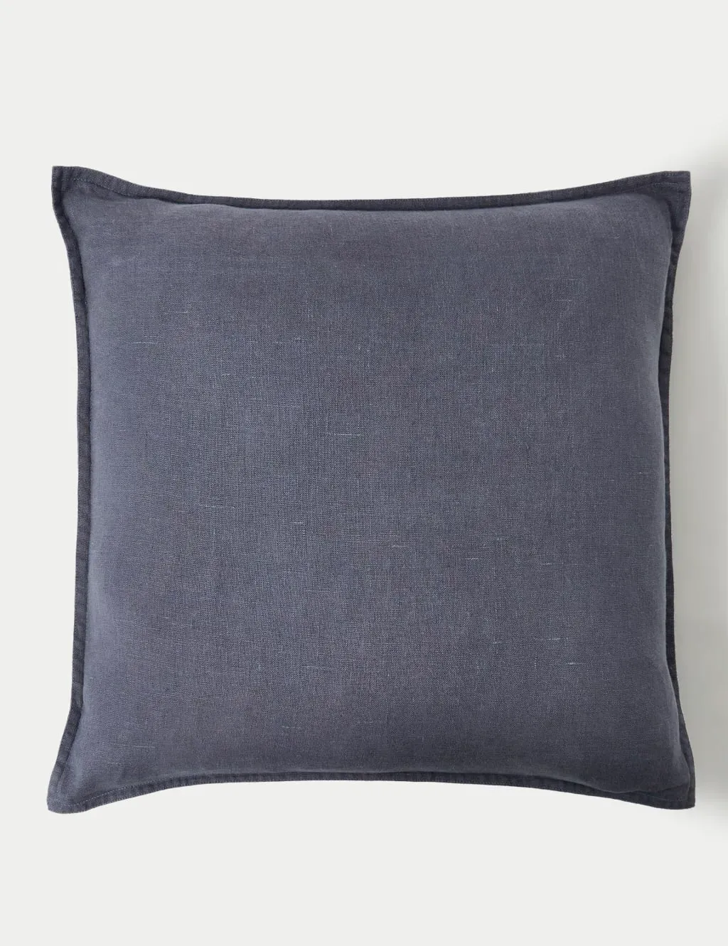 Square Scatter Cushion with Flange - Pure Linen image
