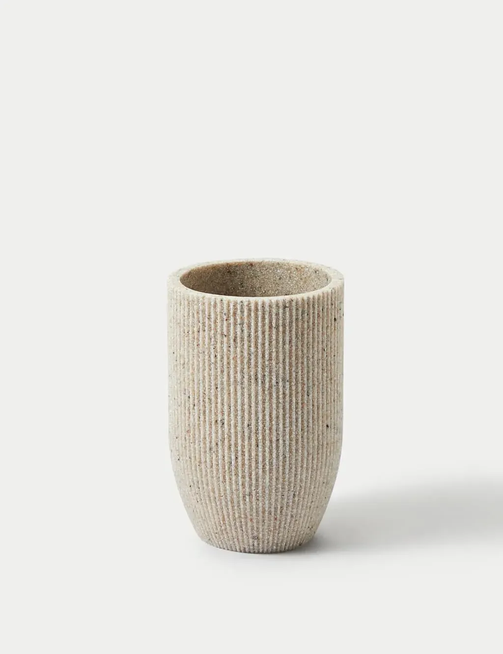 Stone Effect Tumbler - Natural image