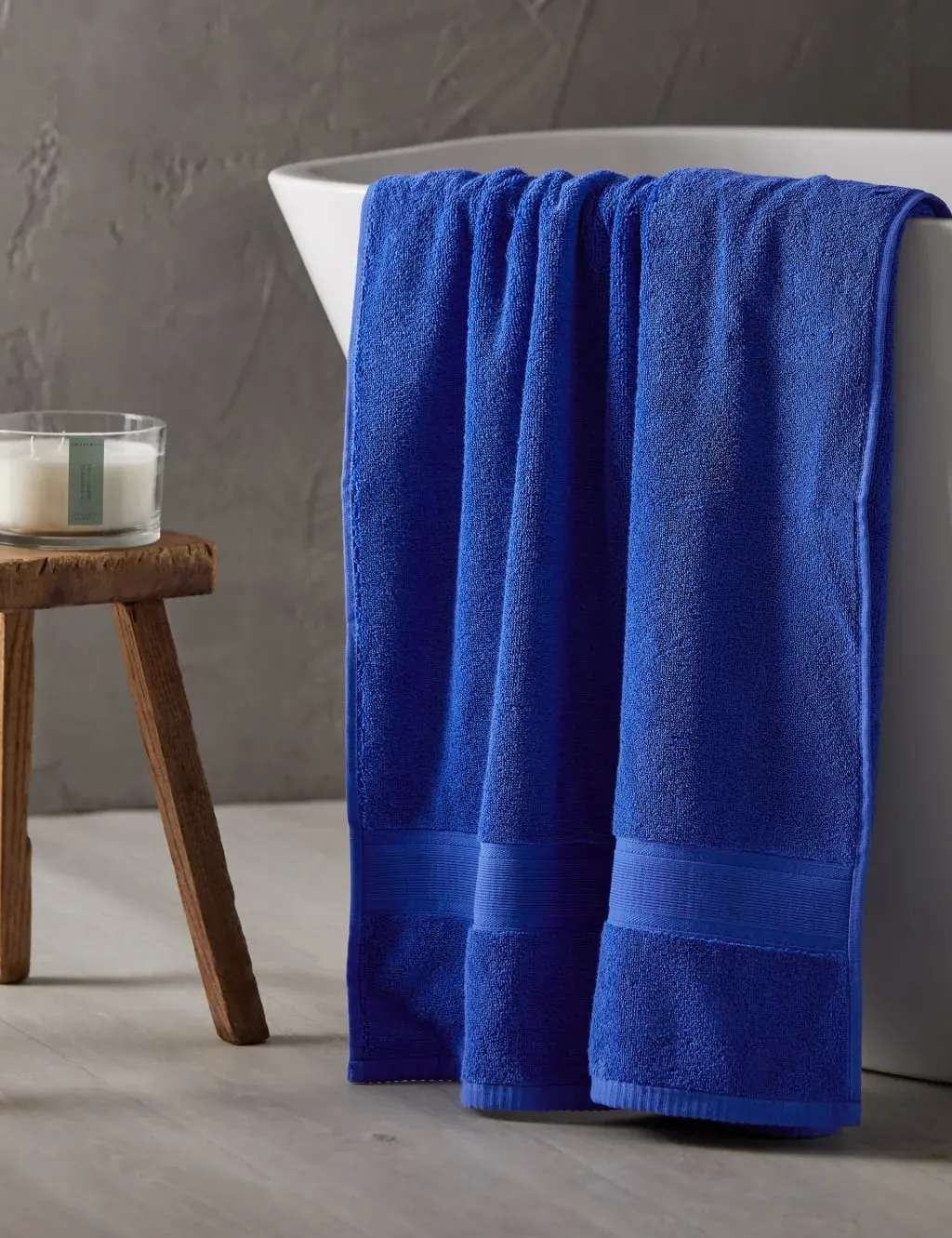 XXL Towel Super Soft - Mid Blue, Pure Cotton