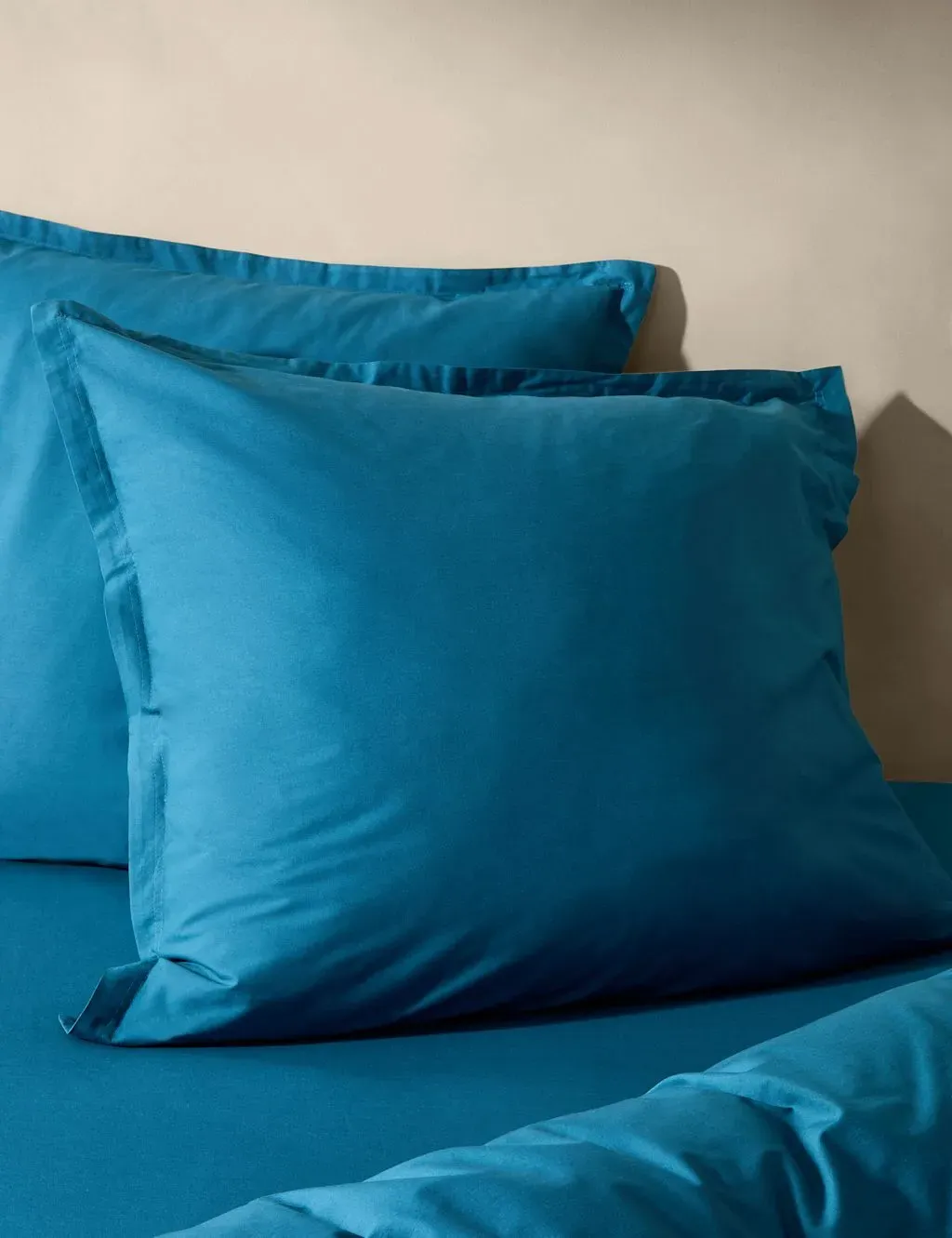 2 Pack Square Pillowcases - Washed Cotton