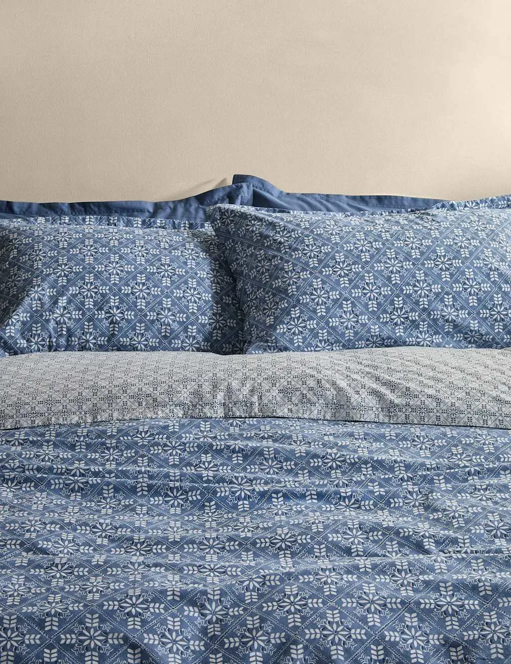 Double Bedding Set Acapulco - Blue Mix, Cotton image