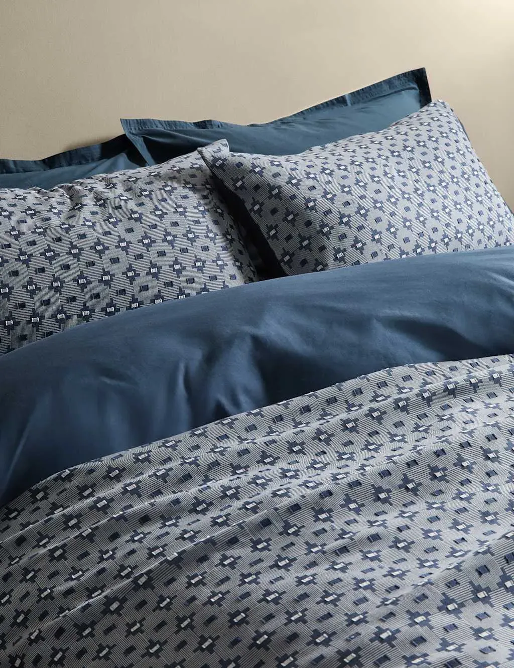 Double Bedding Set Dobby Jacquard - Cotton image