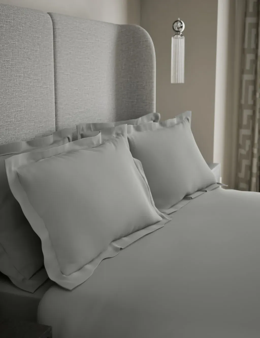 2 Pack Oxford Edge Pillowcase - Cotton Sateen image