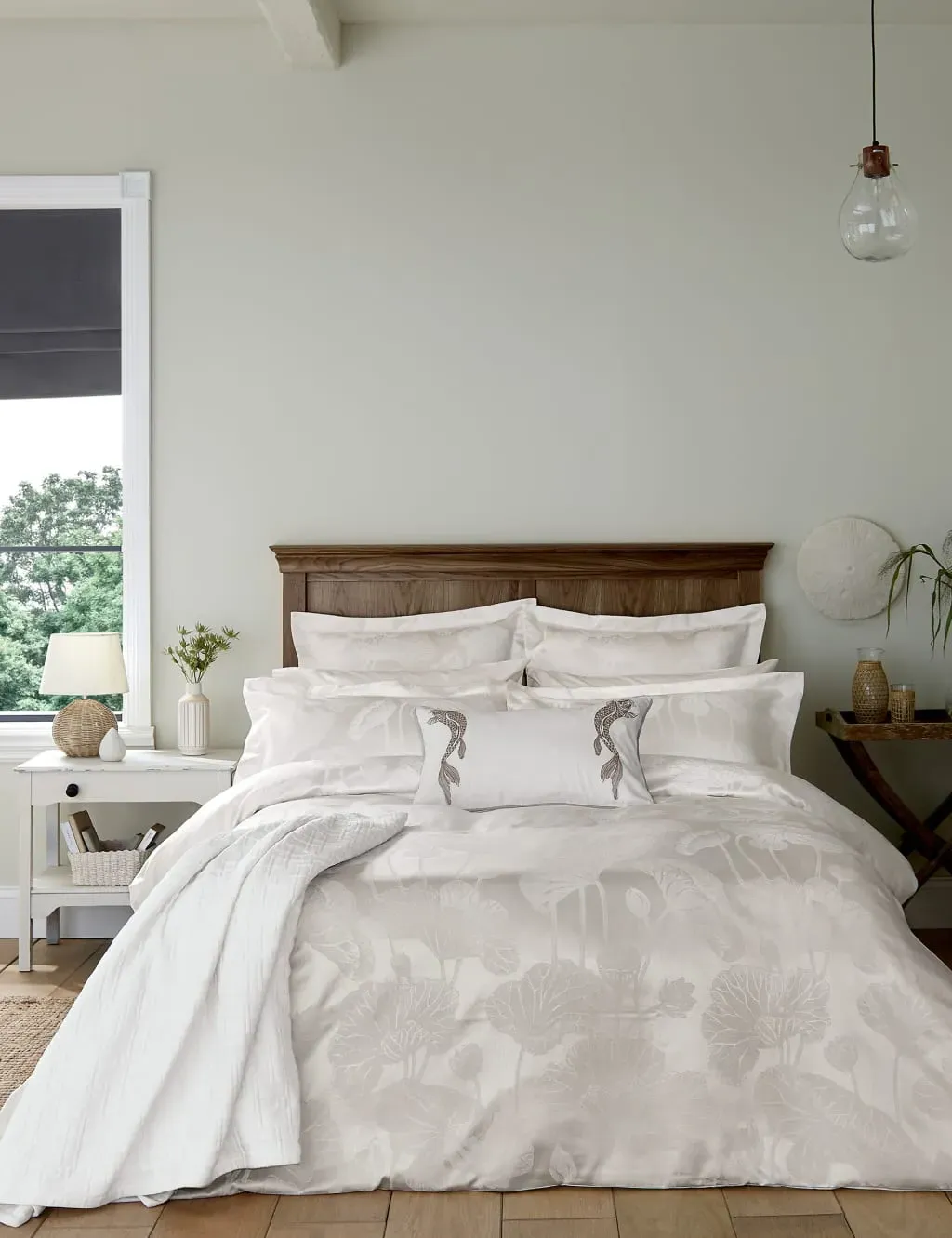 Double Duvet Cover Set - Ivory, Cotton Rich image