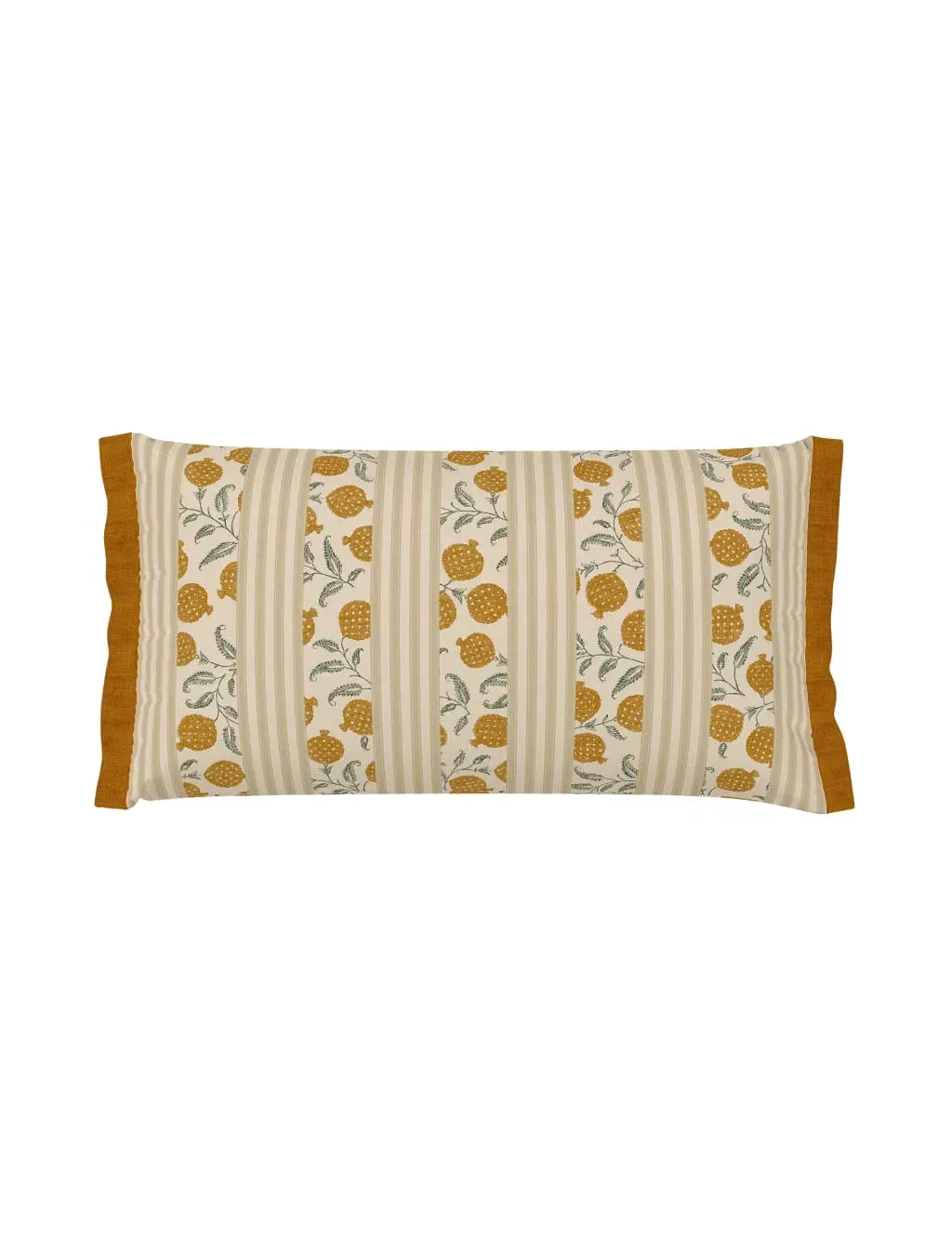Large Cushion with Print - Cream Mix, Cotton image