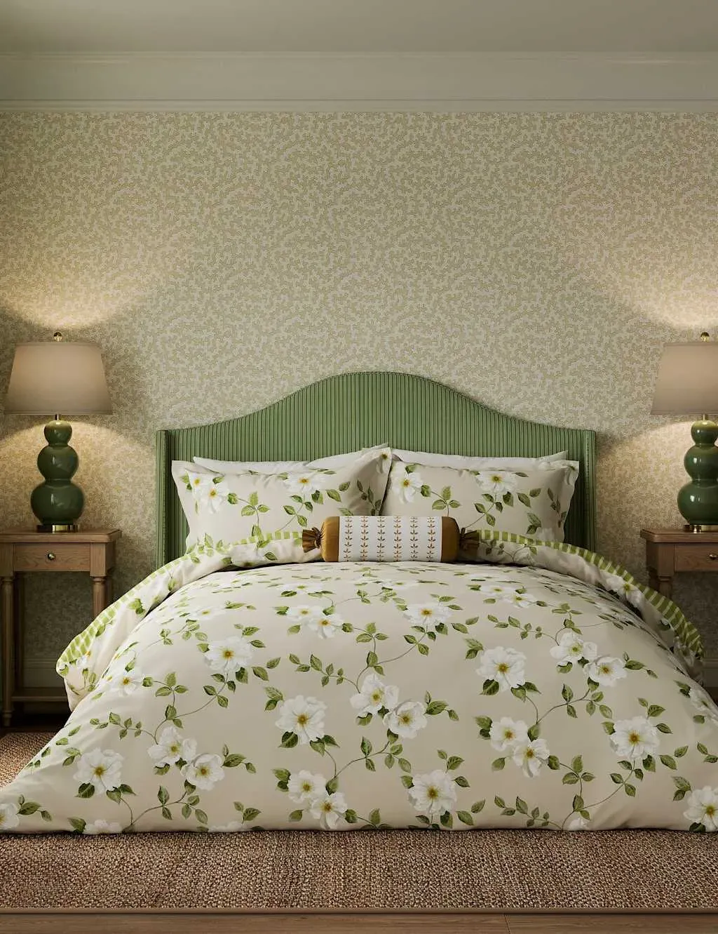 Single Floral Bedding Set - Multi image