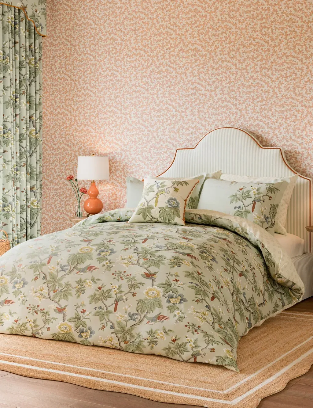 King Size Bedding Set Lophura - Grey Mix, Cotton