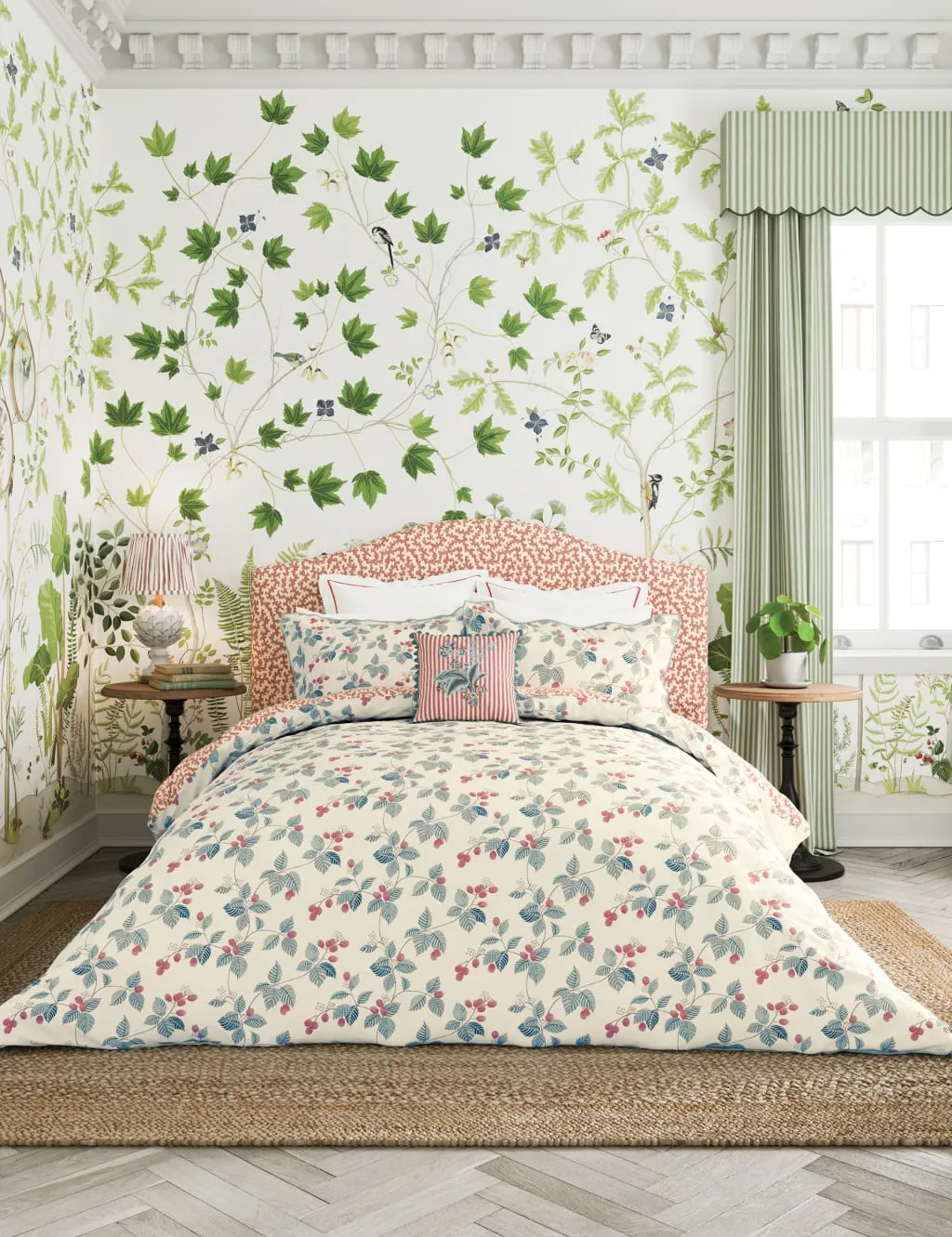 Single Bedding Set - Raspberry, Cotton image