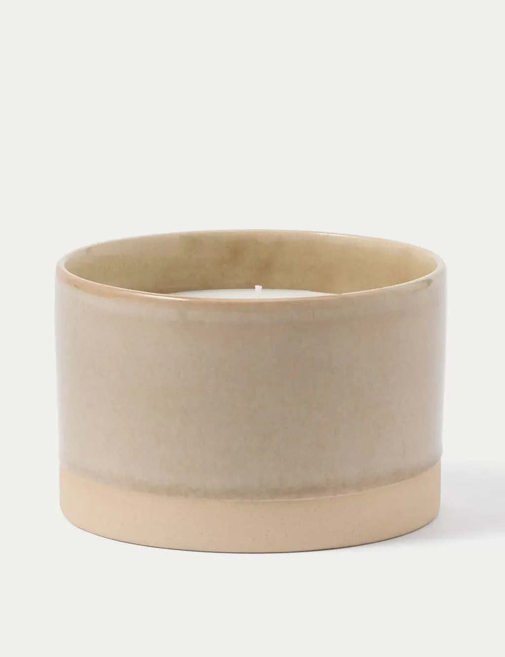 3-Wick Candle Slow Morning - Natural Mix, Ceramic image