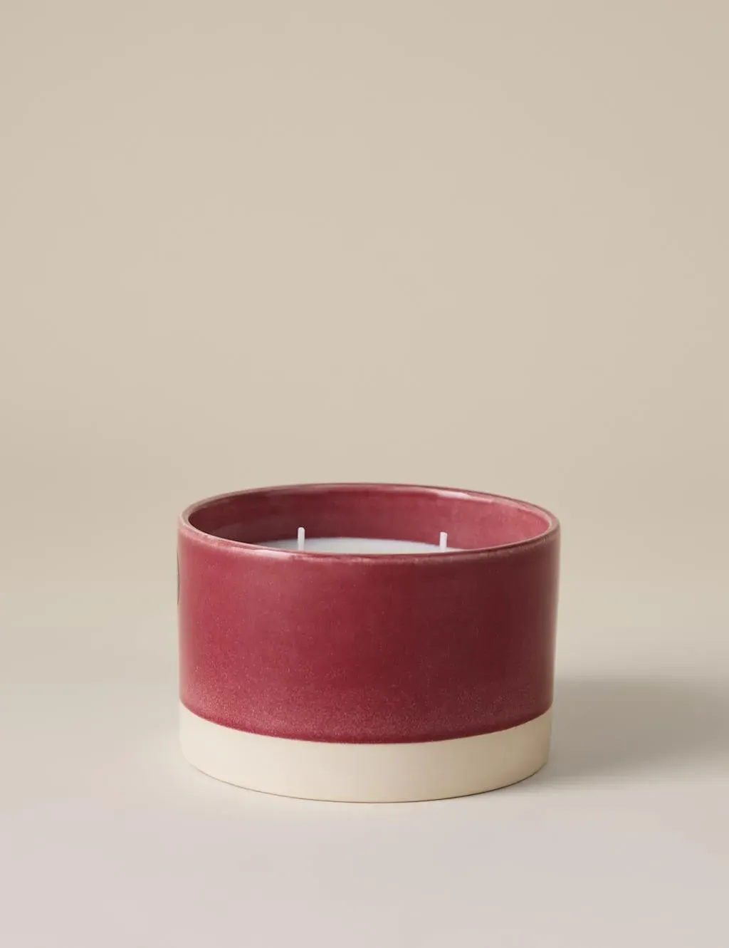 3-Wick Scented Candle Home for Christmas - Red Mix