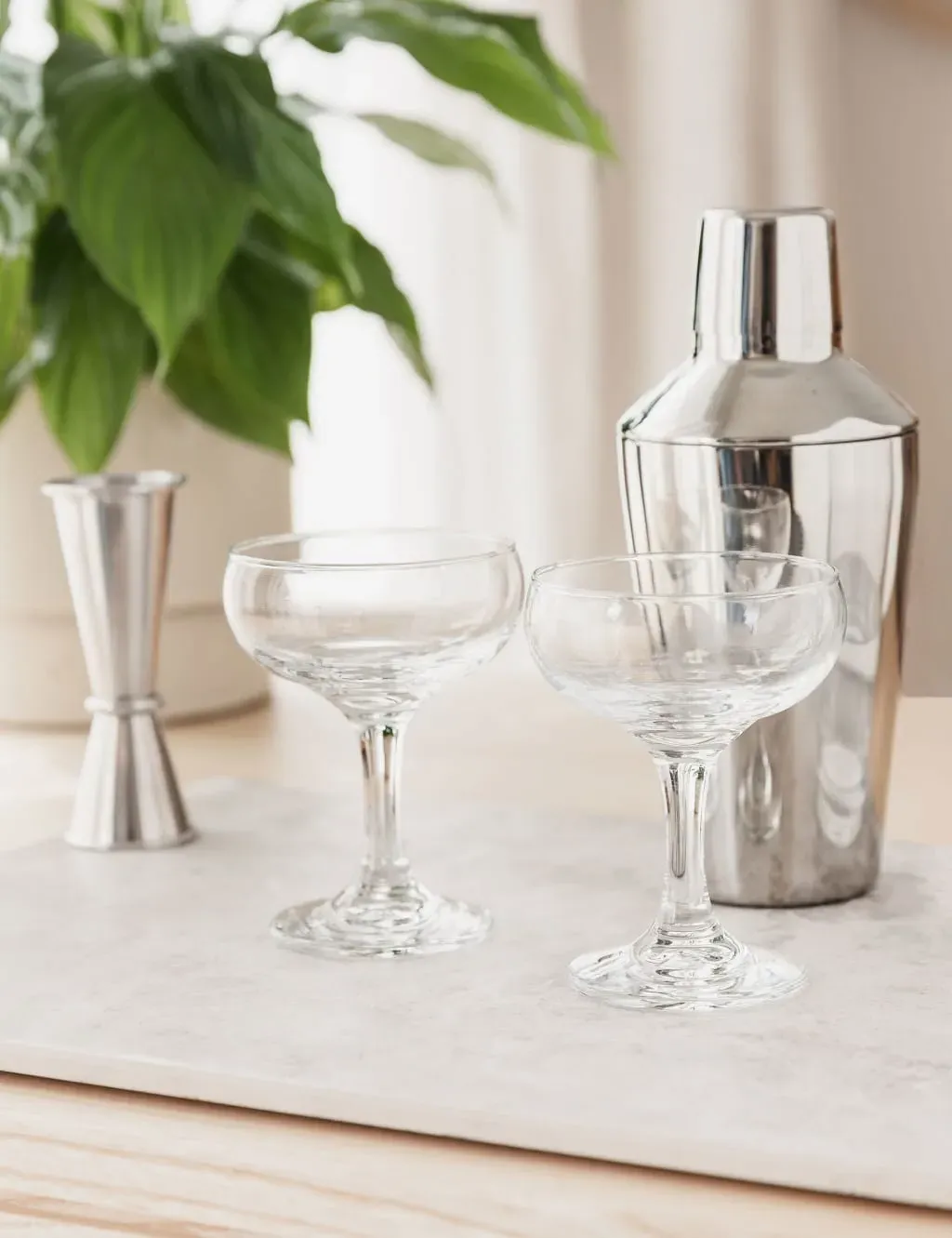 Cocktail Gift Set with Shaker - Silver, Steel image