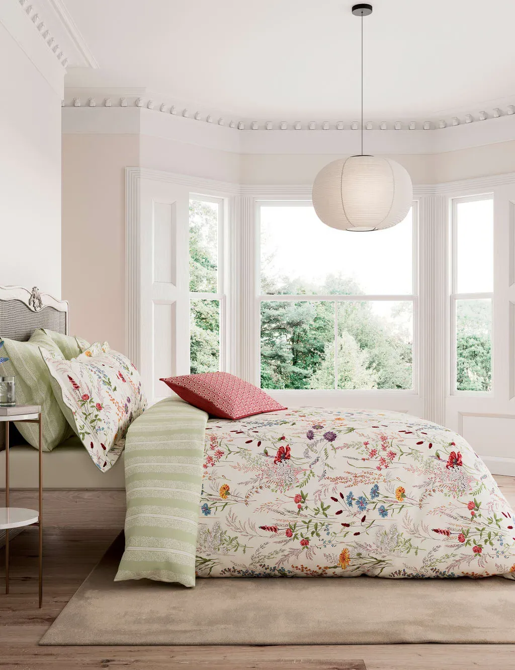 Super King Bedding Set Blythe Meadow - Multi, Cotton