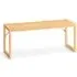 1-Tier Shelf Unit Collapsible - Natural, Bamboo