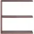 2-Shelf Add-On Unit - Walnut, Wood