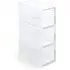 3-Drawer Storage Unit - Clear, Acrylic