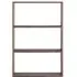 3-Shelf Stacking Unit - Walnut, Wood