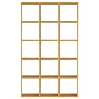 5x3 Stacking Shelves Set - Oak, Wood