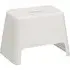 Bath Stool - White, Polypropylene