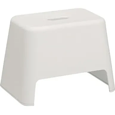Bath Stool - White, Polypropylene