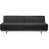 Convertible Sofabed with Storage - Grey, Felt