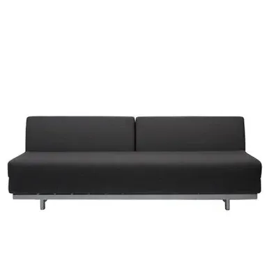 Convertible Sofabed with Storage - Grey, Felt image