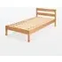 Double Bed Frame - Natural, Rubberwood Veneer