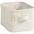 Foldable Storage Box with Coating - Neutral, Linen