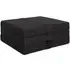Foldaway Guest Mattress - Black, Linen Cotton