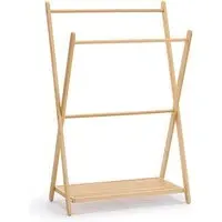 Freestanding Towel Rail - Natural, Bamboo