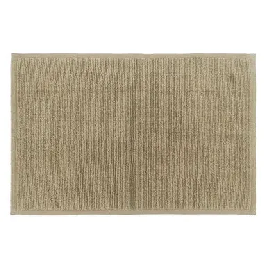 Hand-Woven Bath Mat - Blue, Organic Cotton image