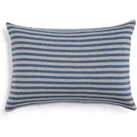 Jersey Pillow Case - Brown Stripe, Cotton