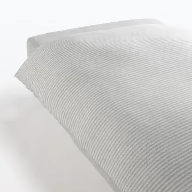 King Size Duvet Cover - Beige, Cotton Jersey image