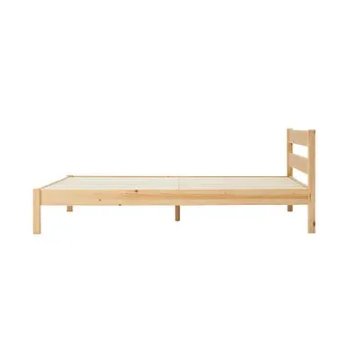 Large Double Bed Frame - Pine Wood
