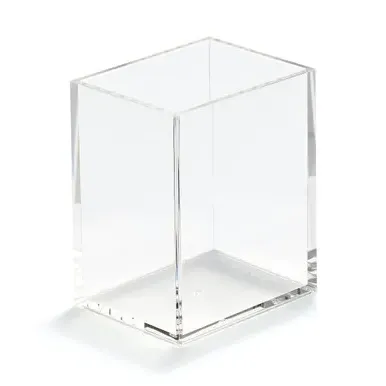 Large Pen Stand - Clear, Acrylic